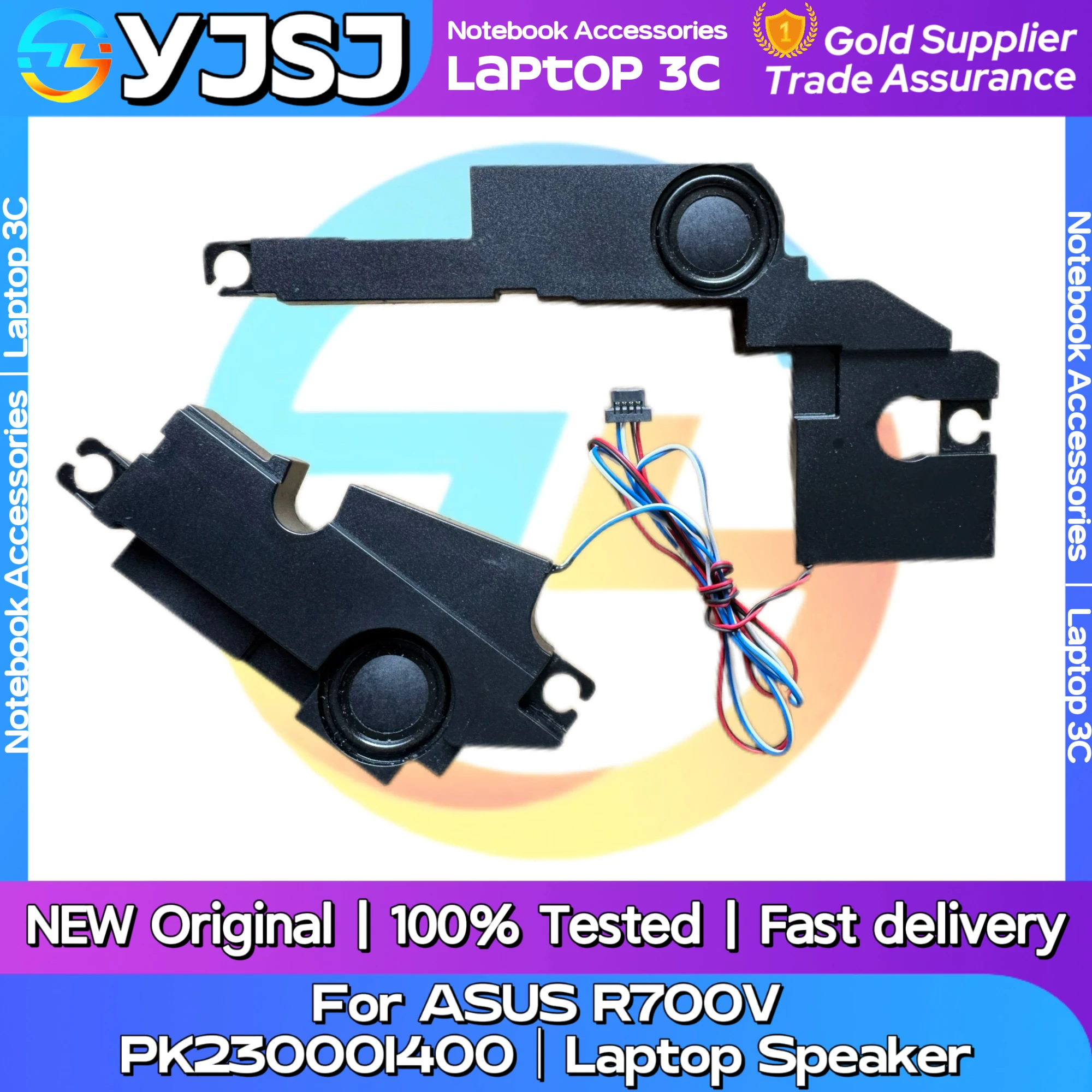

New Original Laptop Notebook Audio Speaker For ASUS R700V built-in speaker horn audio PK23000I400