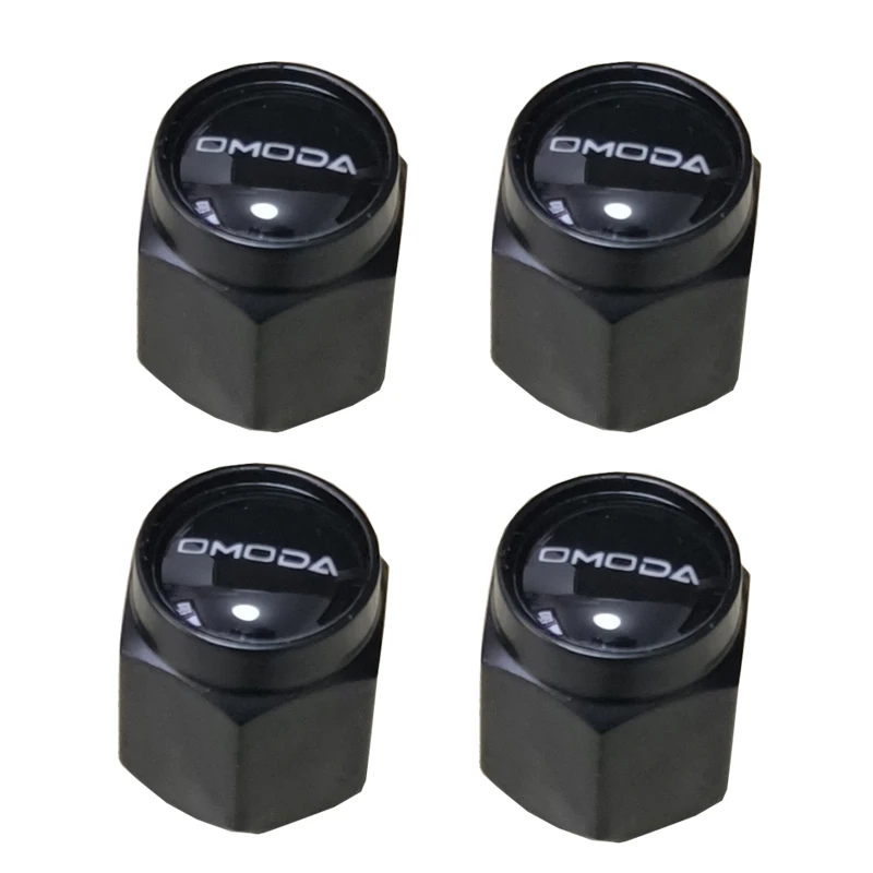 

Car Wheel Tire Air Valve Caps Stem Cover With Brand For Chery Omoda C5 FX 5 E5 S5 GT Accessories