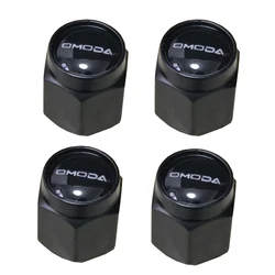 Car Wheel Tire Air Valve Caps Stem Cover With Brand For Chery Omoda C5 FX 5 E5 S5 GT Accessories