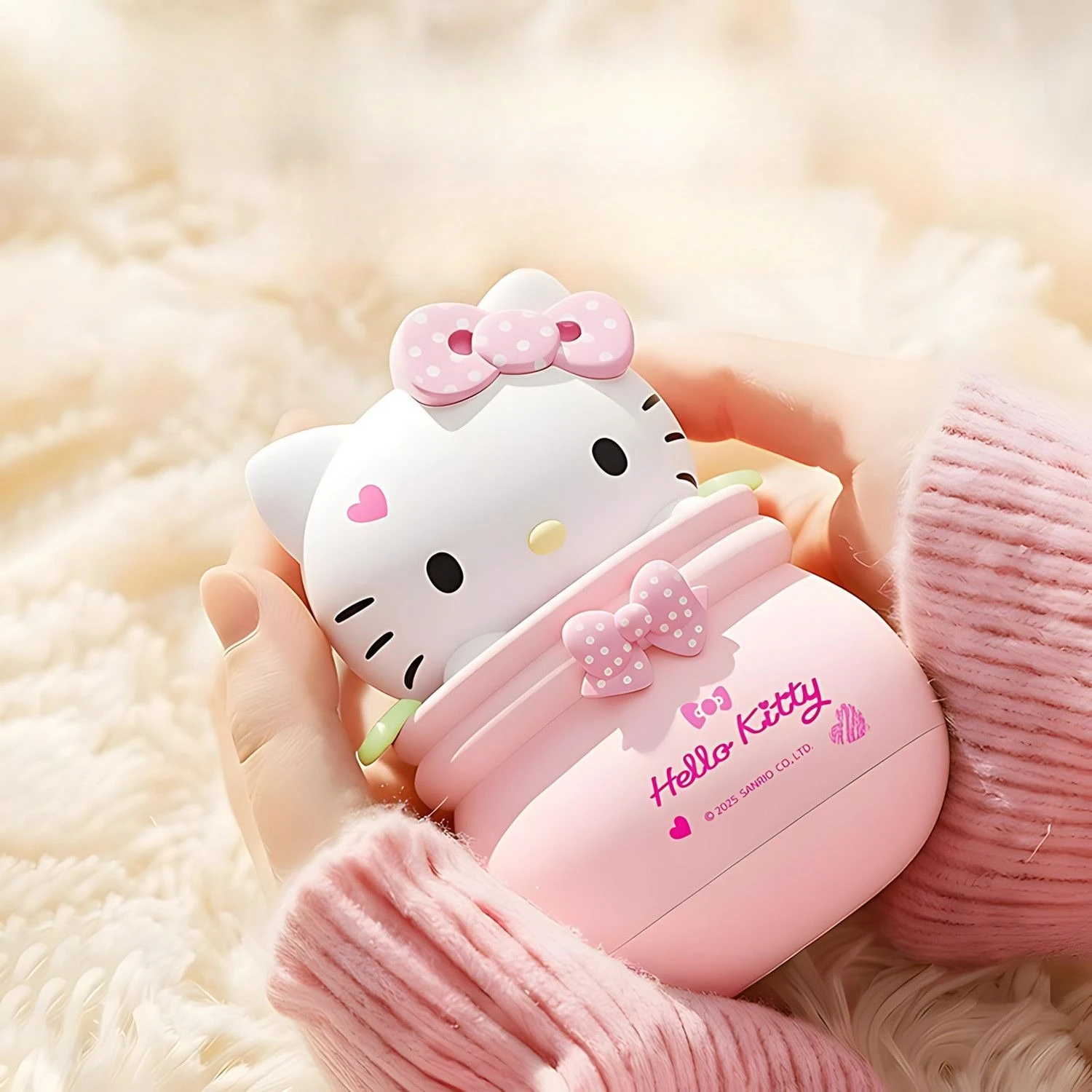 

Anime Sanrio USB Rechargeable Hand Warmer Explosion Proof Mini Portable Heating Hand Warmers for Winter Kawaii Lovely Cute Gift