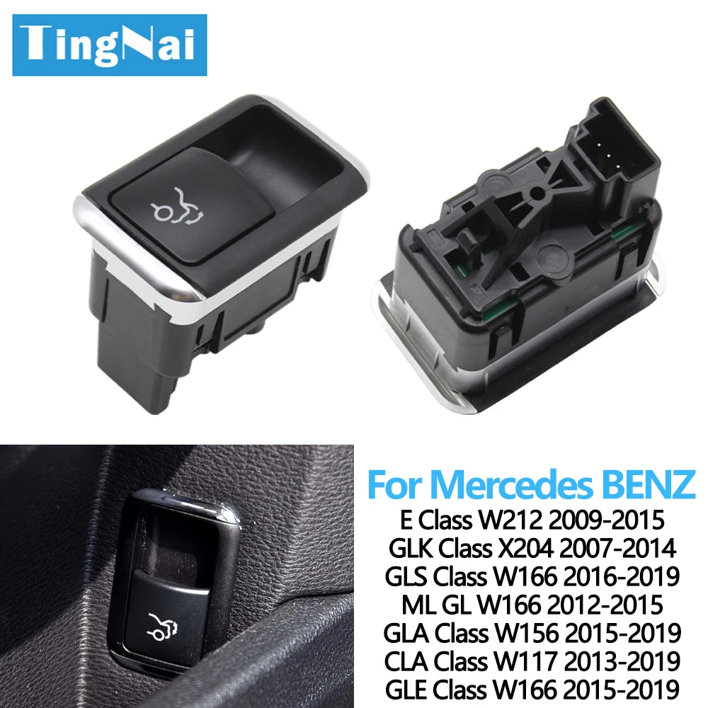 Car Rear Tailgate Trunk Release Switch Button Open For BENZ E GLK GLS ML GL GLA CLA GLE W212 X204 W166 W156 W117 2049055602