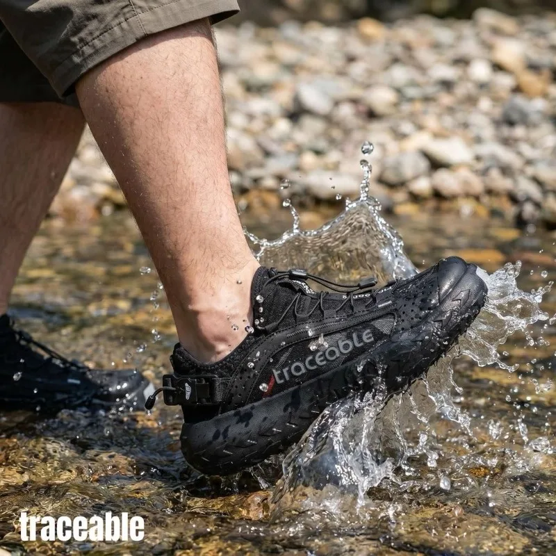 Original Brand Comfortable Breath Mountain Climbing Shoe Summer Outdoor Hiking Shoe Unisex Anti Slip Trekking Wade Sneakers