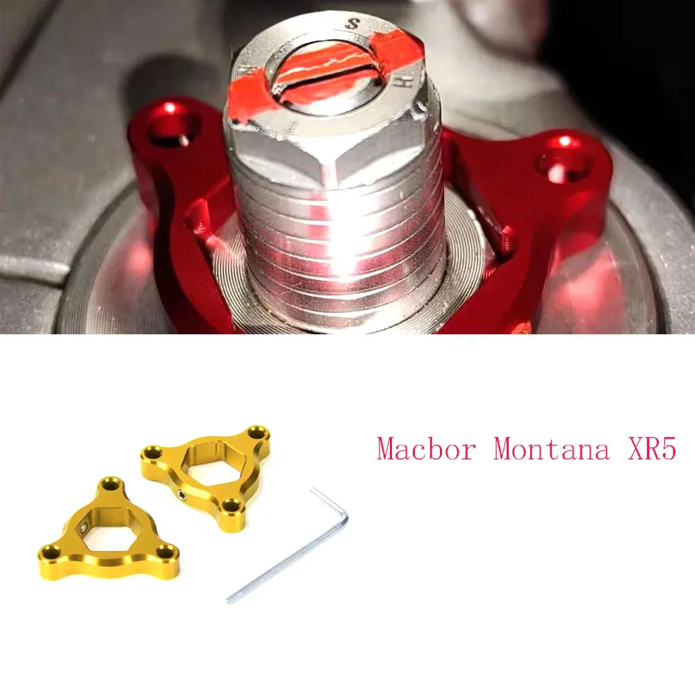 

New Motorcycle Accessories Suspension Fork Preload Adjusters For Macbor Montana XR5