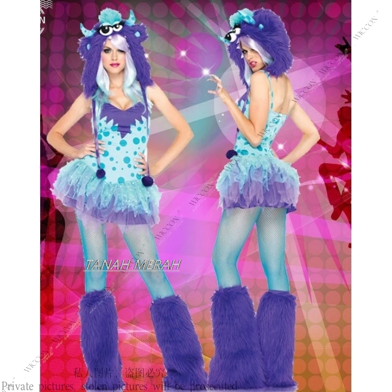 Fiesta de Halloween Rana pingüino Panda gato zorro monstruo dinosaurio pirata Cosplay disfraz mono mujer hombre fiesta juego de rol chica conejito