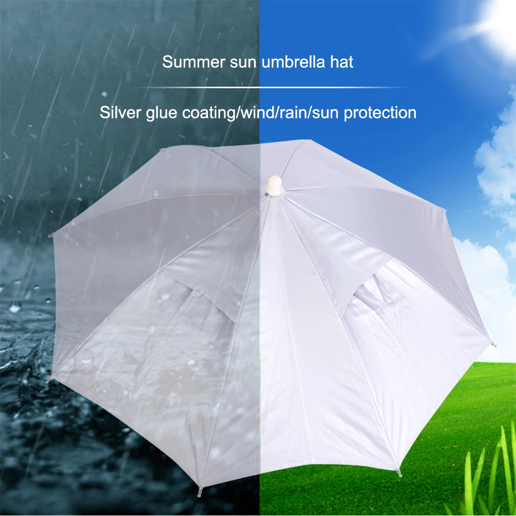 

Stylish And UV Protection Cap - For Sunshade And Outdoor Adventures Adjustable Umbrella Hat