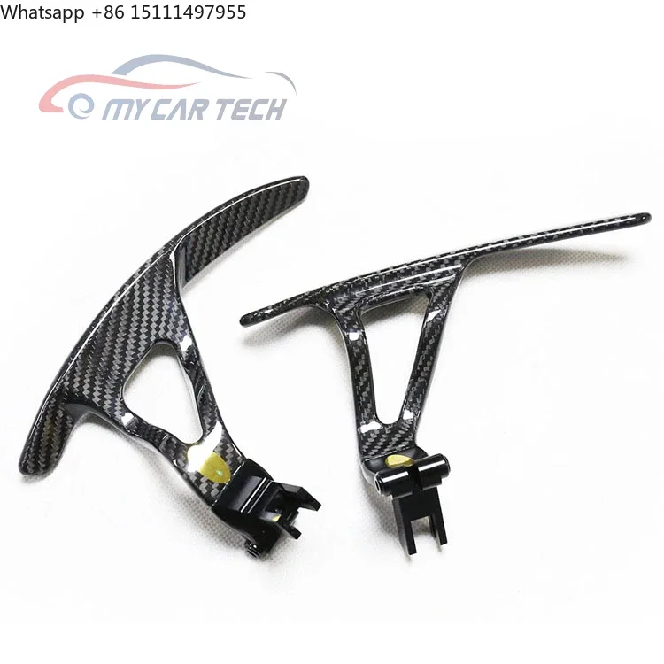 Carbon Fiber Steering Wheel Shift Paddles for Ni-ssan Gtr R35 Replacement Extended Shift