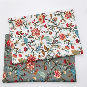 160x50cm New Floral Cotton Twill Sewing Fabric, Make Bedding Line Cover Sweat 6 Main Sales Bag Screen - №6