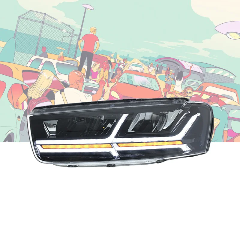 

For Chevrolet Captiva 2012-2018 LED Headlight Assembly Car Accessories Auto Headlamp Star Racing Streamer