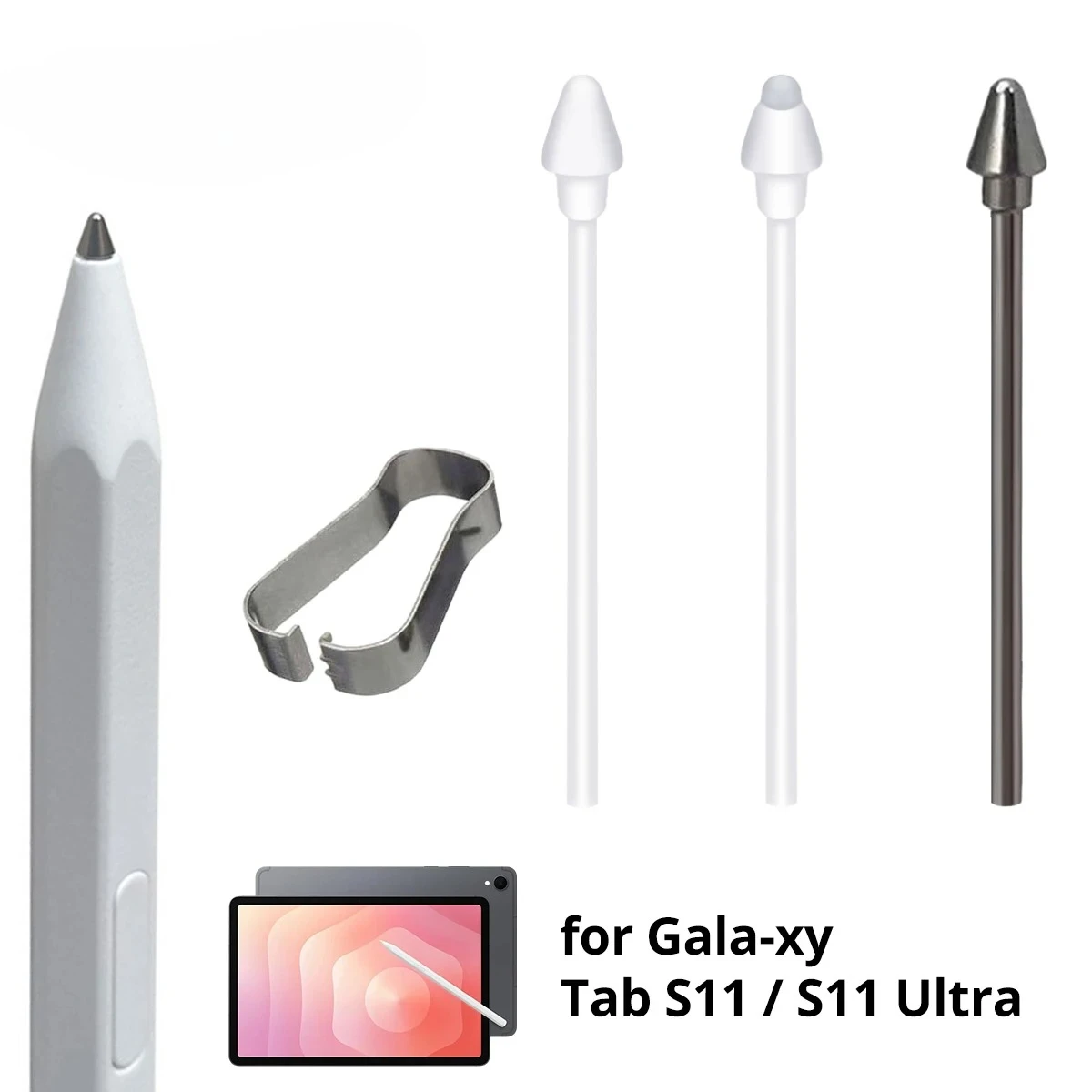 For Samsung Galaxy Tab S11 2025 Sm-X736B Sm-X730 / S11 Ultra Sm-X930 X936B S11 Ultra Replace Pen Tip Stylus Tips S Pen Nibs