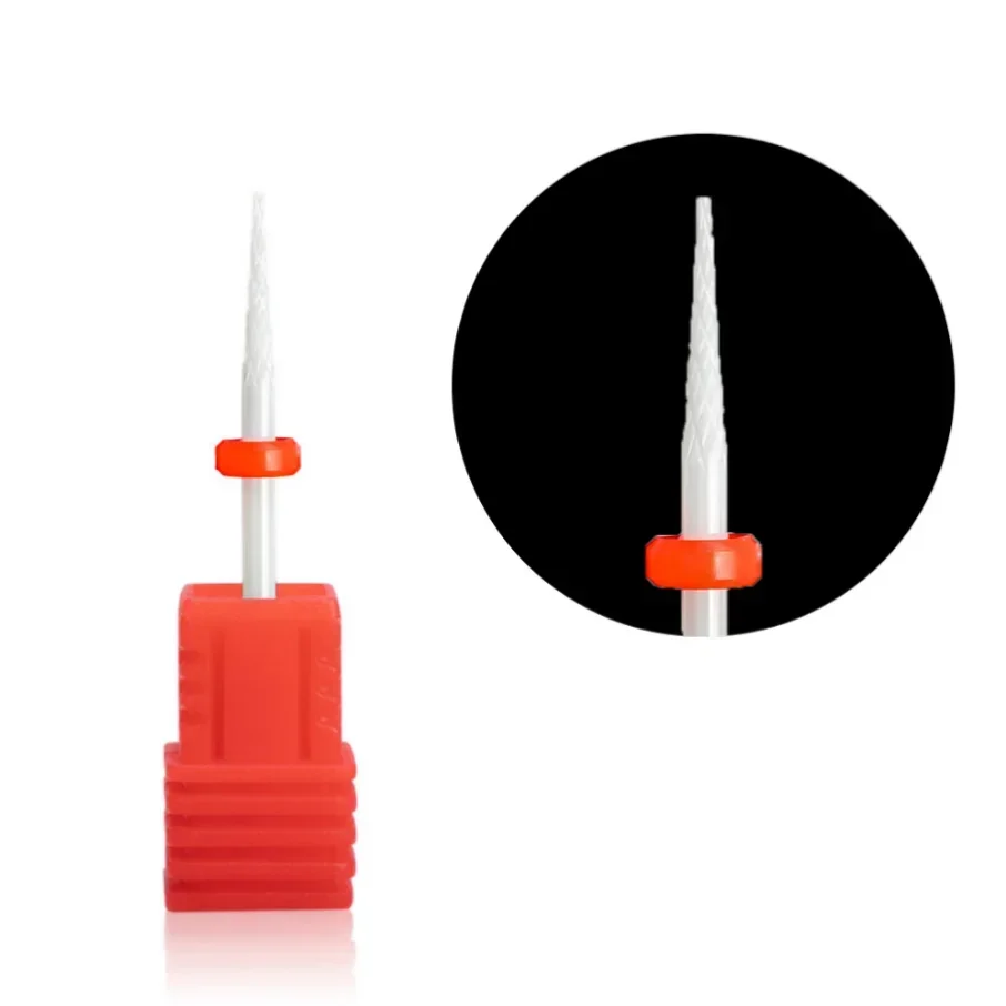 セラミックネイルドリルビット電気ドリルマシンネイルカッタービット爪アクセサリーツールマニキュアペディキュアツール