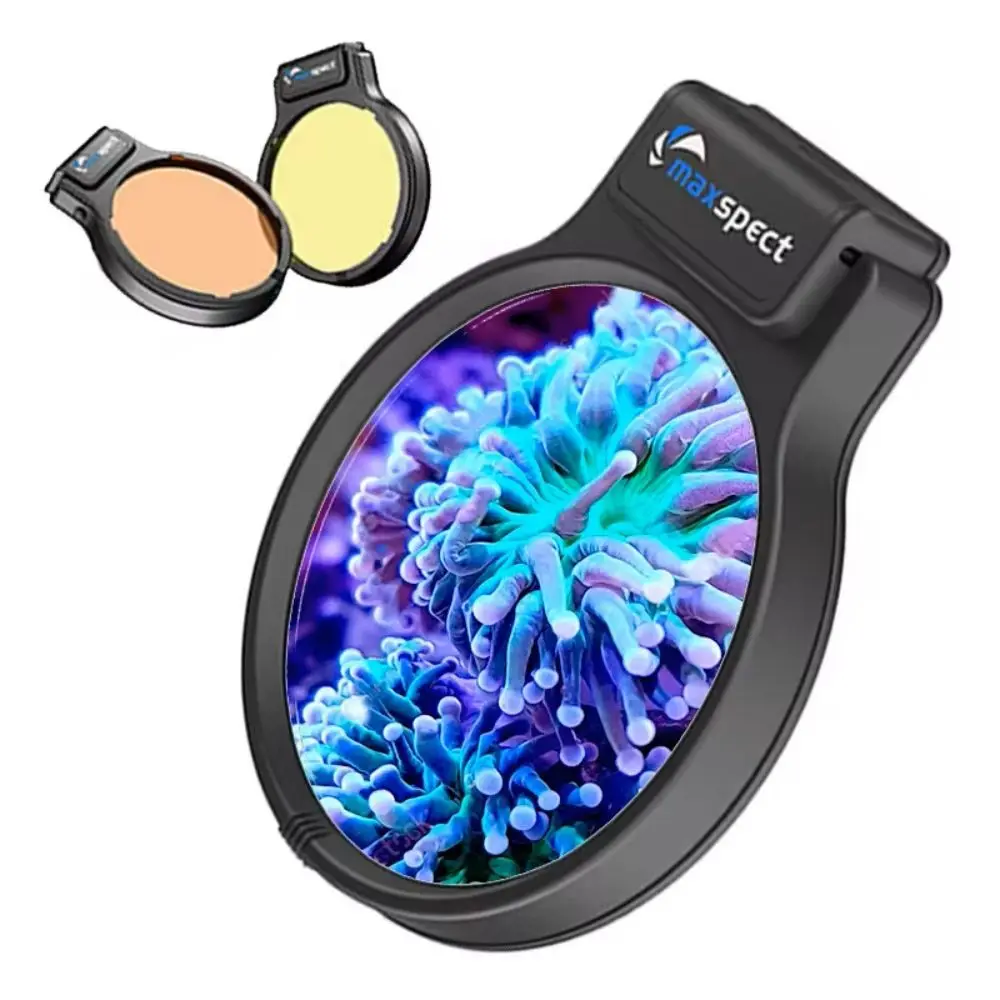 Aquarium Fish Tank Flipper DeepSee Magnified Viewer 3/4 Times Optical Magnification To Display Coral Fish Decoration