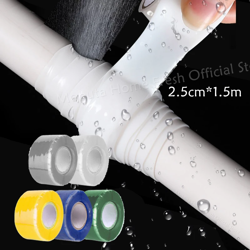 Super Strong Waterproof Tape Stop Leaks Seal Repair Tape Functional Silicone Adhesive Waterproof Stickers Insulating Duct Tapes