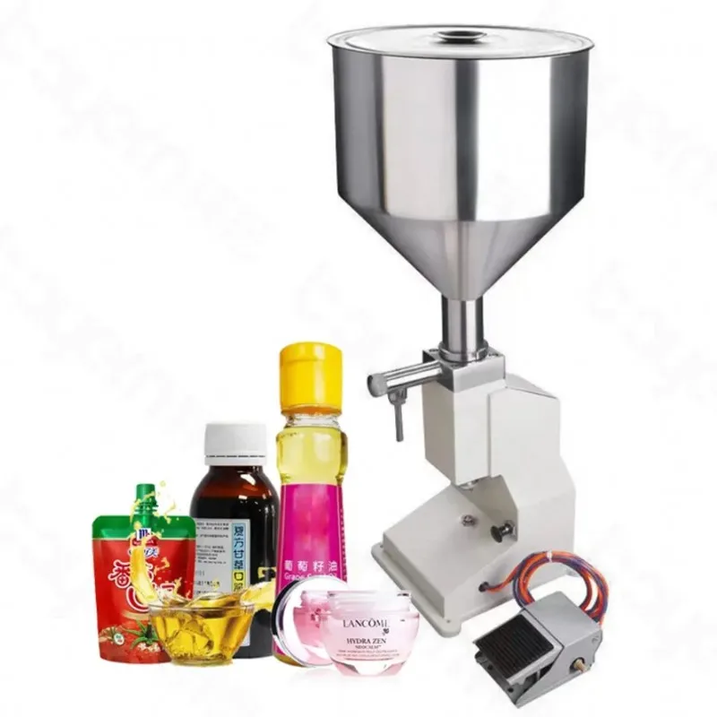 Manual Liquid Paste Fill Machine Cream Fill Machine 5- 50ml