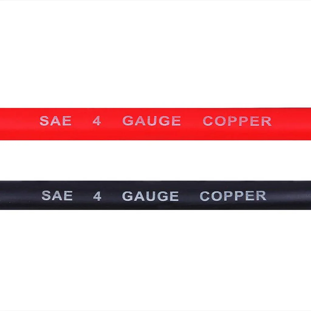 

Прочный медный соединительный кабель, провод 6AWG, аккумуляторный кабель, настоящий медный провод для автоматических данных для аккумулятора автомобильного устройства