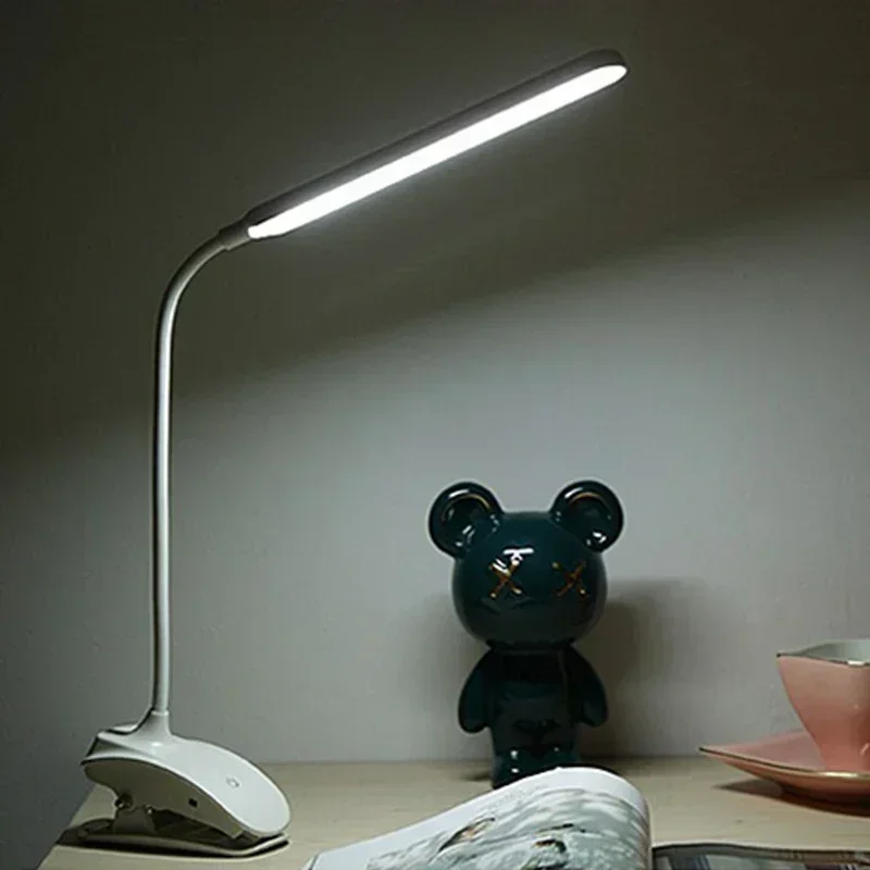 

LED Reading Light with Clamp 3 Color & 10 Brightness Desk Lamp Flexible Gooseneck Book Lamp Kids Reading Night Light Book Light
