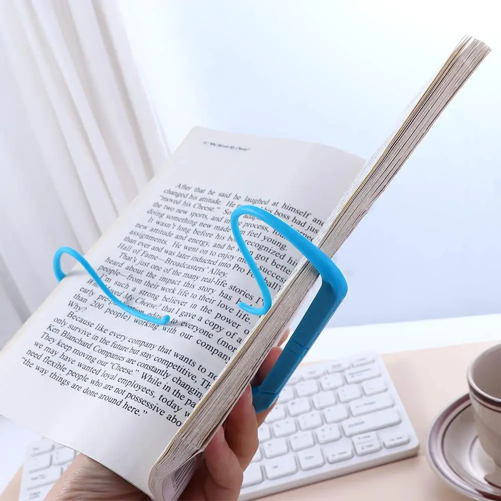 Creative Organizer Pages Open Clip Clamp Reader Tool Adjustable Book Reading Support Clip Book Holder Reading Bracket Bookends