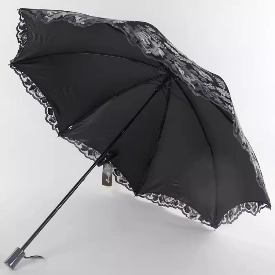 Garden Umbrella Parasol Beach Girls Wedding Lace Chinese Umbrella Outdoor Windproof Uv Protection Ultralight Sombrilla Umbrellas