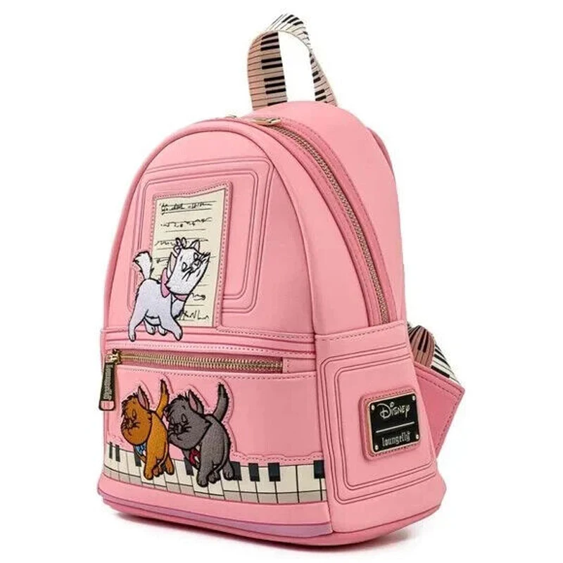 2 teile/satz Klavier Kätzchen Nachahmung Mini Rucksack und Brieftasche Weihnachten Die Marie Katze Cosplay Rucksack Schul Handtasche für Mädchen – Detail 5