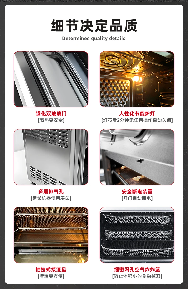 Large Air Fryer Commercial Large Capacity Restaurant Chain Commercial Oven