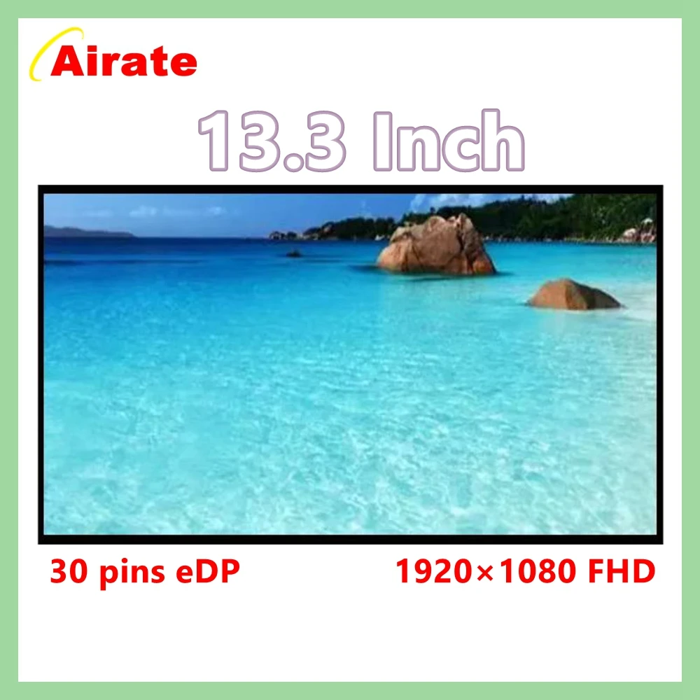 

N133HCG-GF3 N133HCG-G52 N133HCA-E5A Laptop Screen 13.3 FHD 1920x1080 IPS 100% sRGB Display Matrix Panel EDP 30Pin StoneTaskin