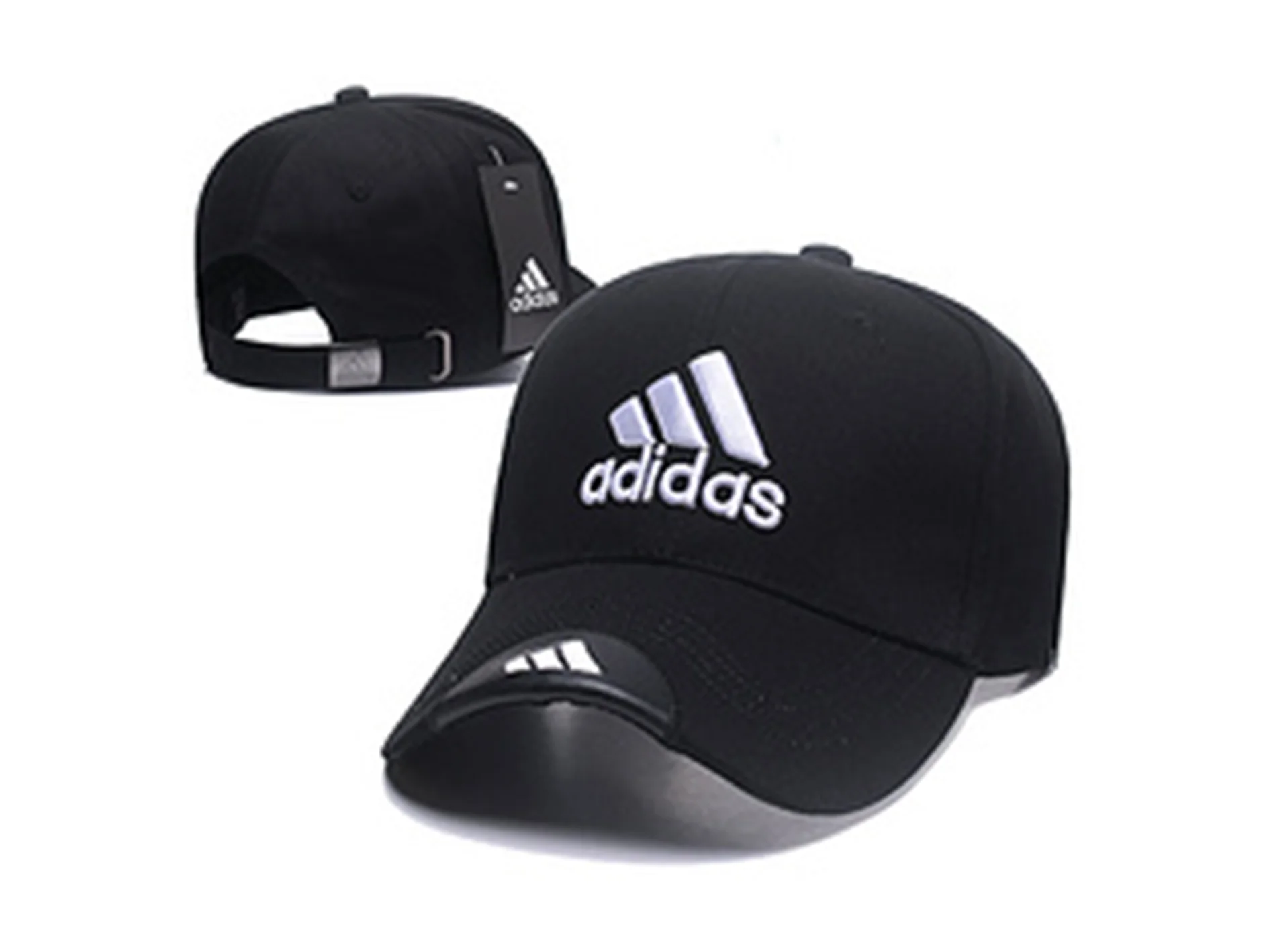 Adidas Classic Embroidered Logo Sports Baseball Cap for Men and Women Couples Suitable for Head Circumference 52-58