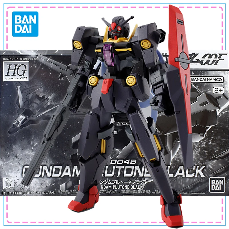 

Bandai HG 1/144 GNY-004B CUNDAM PLUTONE BLACK Gundam Model Kit Фигурка Gunpla Строительный комплект Gundam Аниме Фигурки Модель игрушки