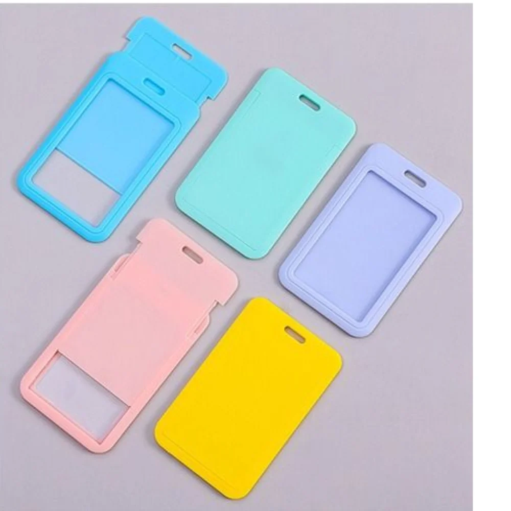 

Cartoon Plastic Business Card Holder Credit Card Holders Bus Card Cover Case Student