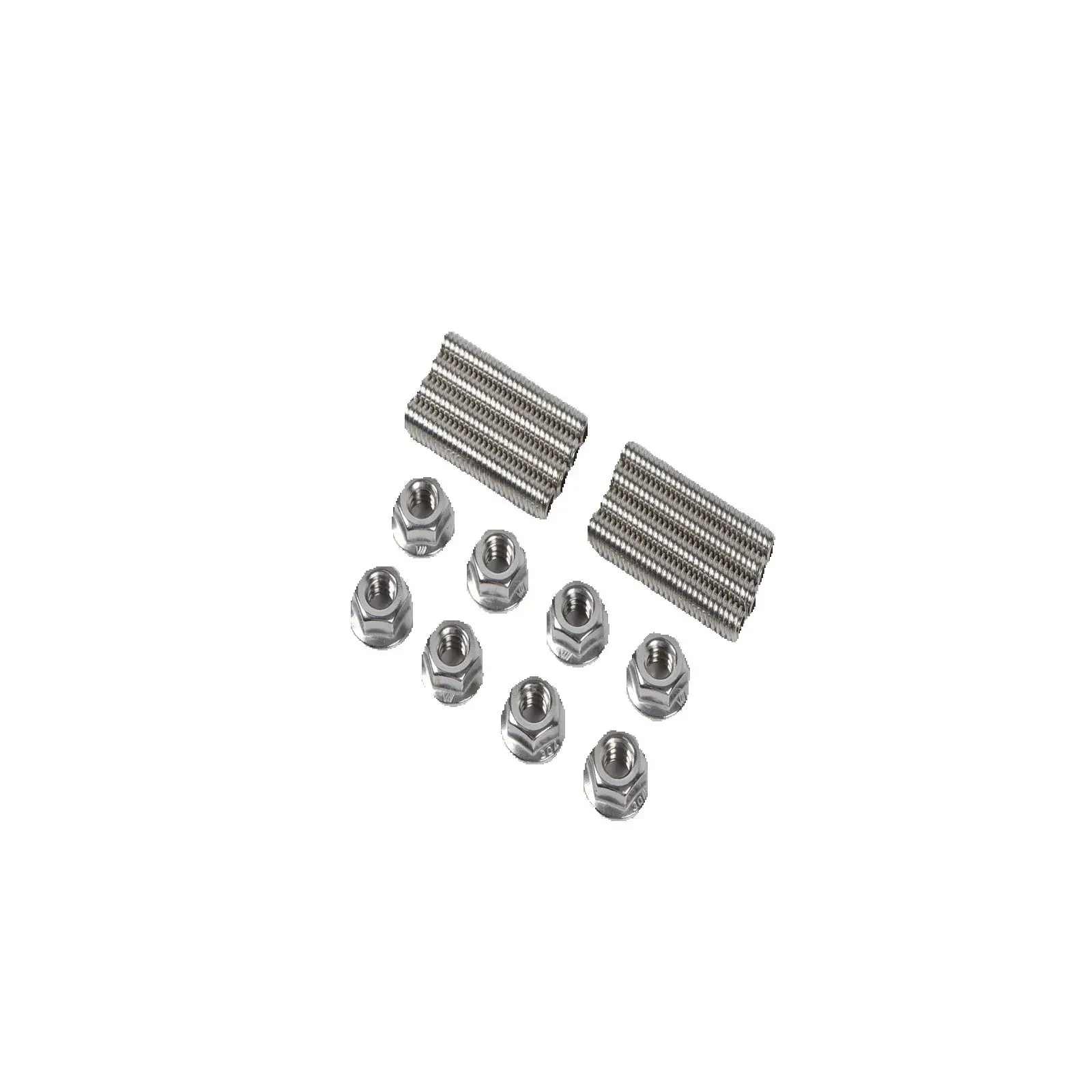 8pc kit de parafuso prisioneiro da tampa da válvula sbc 1/4 "-20x 1 1/2" para bloco pequeno chevy 283 350 400 pinos do motor