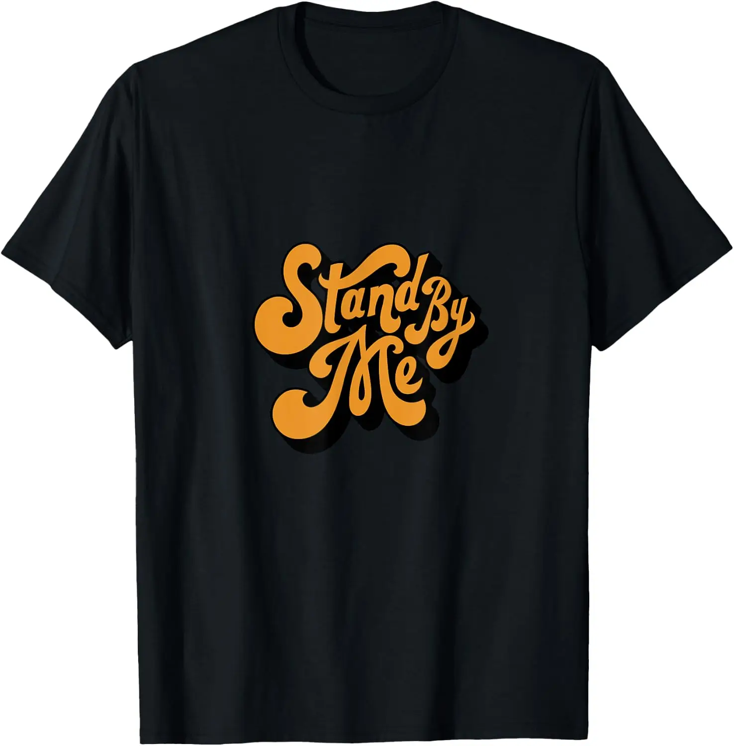 Stand By Me Graphict Shirt Mentalhealth T-Shirt 100% Cotton Trendy Y2K Short-Sleeve Tee – Soft, Quick-Drying, & Moisture-Wicking; Ideal for Sports or Casual Wear; Great Gift for Christmas or Halloween.