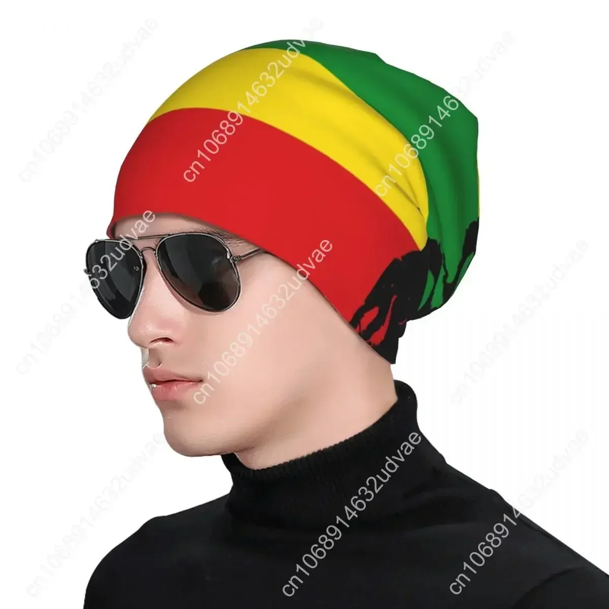 Rapper Bob Marley Knitted Hat For Men And Women Gift Unisex winter Warm Brimless Urinal Hat