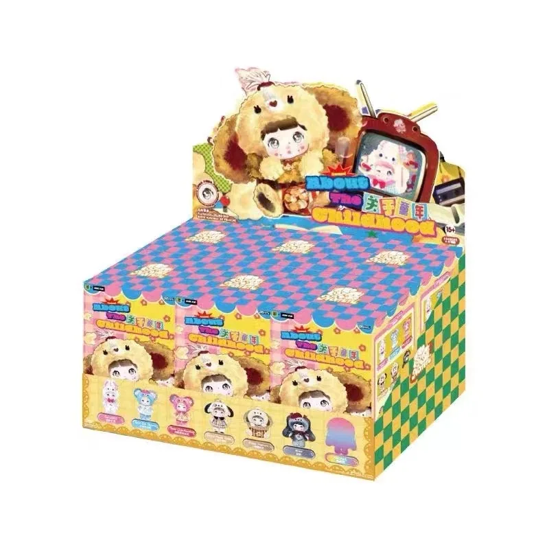 

Nommi - Серия «Детство»: Плюшевая кукла-сюрприз в закрытой коробке, фигурка, подвеска для рюкзака, декоративная кукла-игрушка