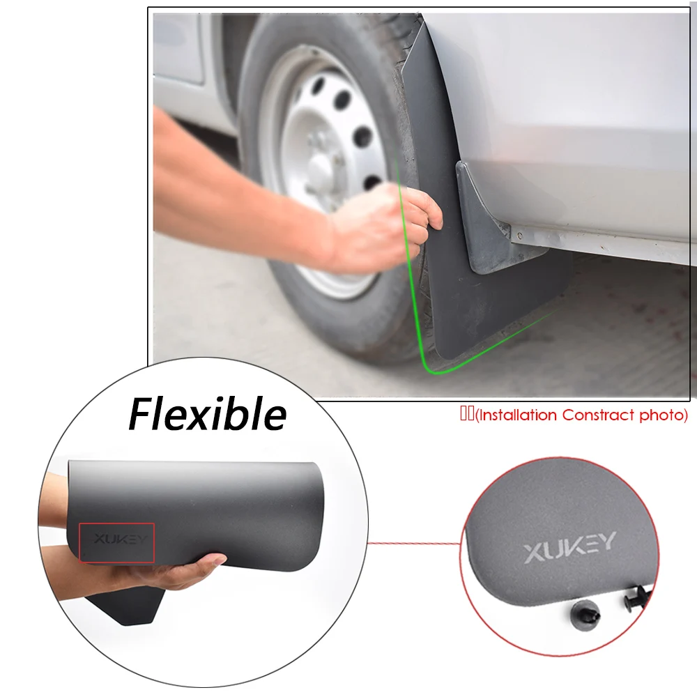 For Nissan X-Trail Rogue Qashqai Sunny Juke Titan Frontier March Xterra Tiida Pulsar Mud Flaps Mudflaps Splash Guards Mudguards