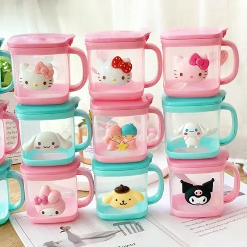 سانريو مرحبا كيتي المطبخ صندوق توابل كورومي ميلودي سينامورول Msg الملح السكر جرة المنزلية التوابل جرة صندوق تخزين