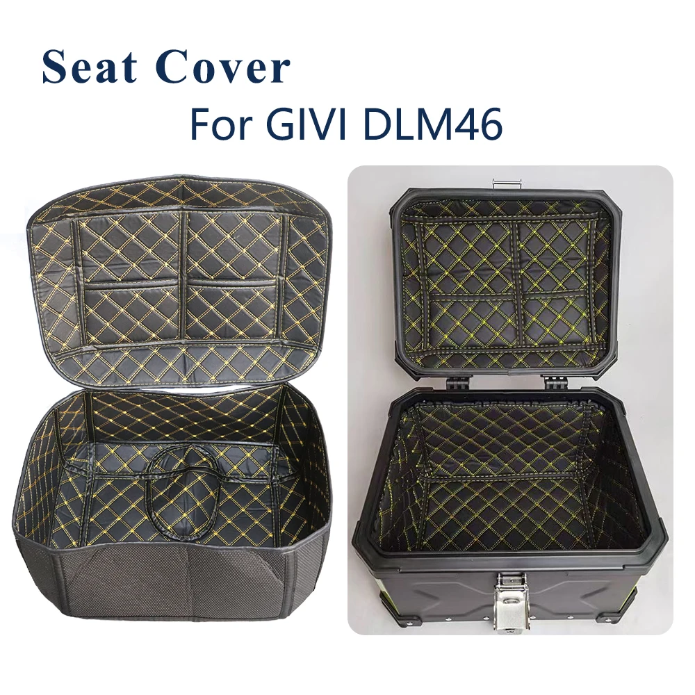 

Для GIVI DLM46 DLM 46, багажник мотоцикла, вкладыш, защитная подкладка для сиденья, коврик для хранения, кожаный коврик