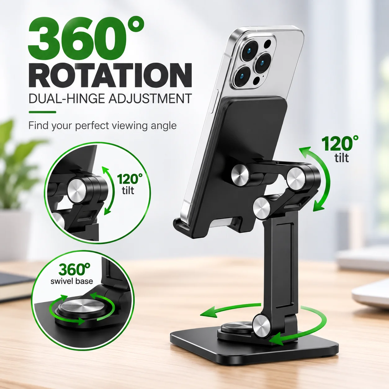 Adjustable Foldable Phone Tabl - Tablet Stand Adjustable review and price