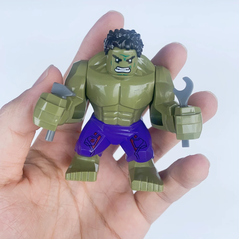 New Trend Disney Hulk Venom Iron Anime Figures ​Wolverine Heroes Building Blocks Toys For Children Boy Girls Birthday Gifts