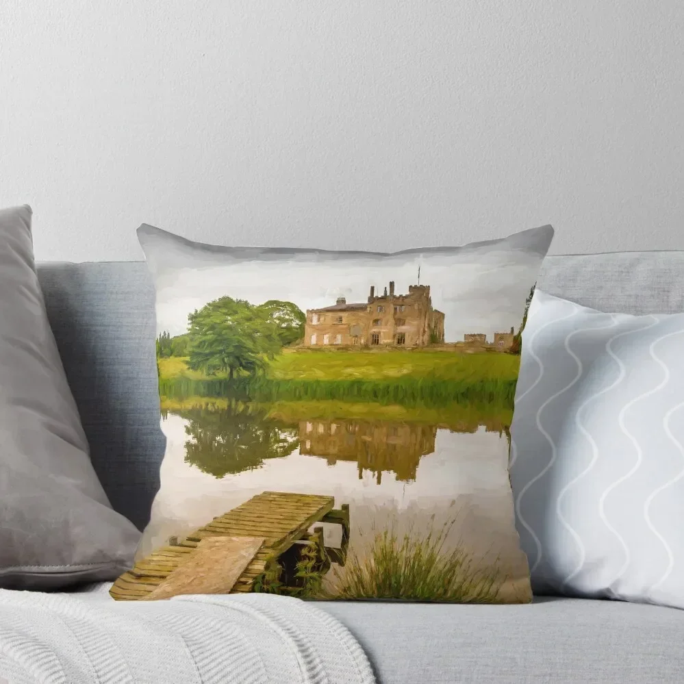 Ripley Castle Throw Pillow Decorative pillowcase Room decorating items pillow