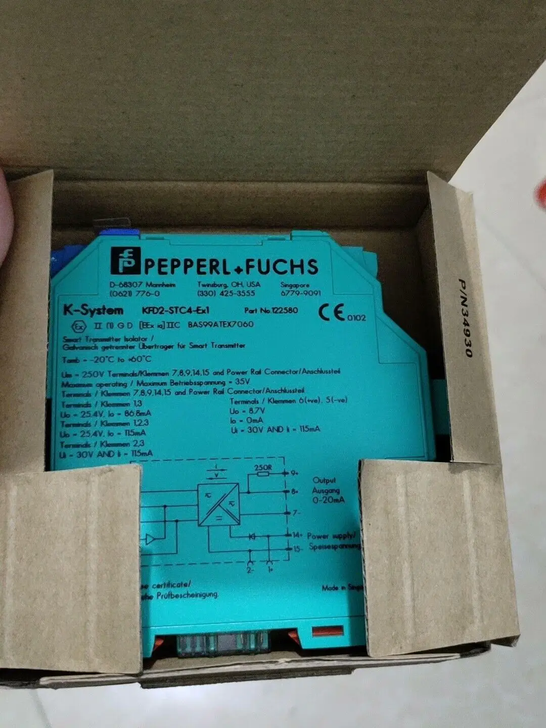 1PC PEPPERL+FUCHS KFD2-STC4-EX1