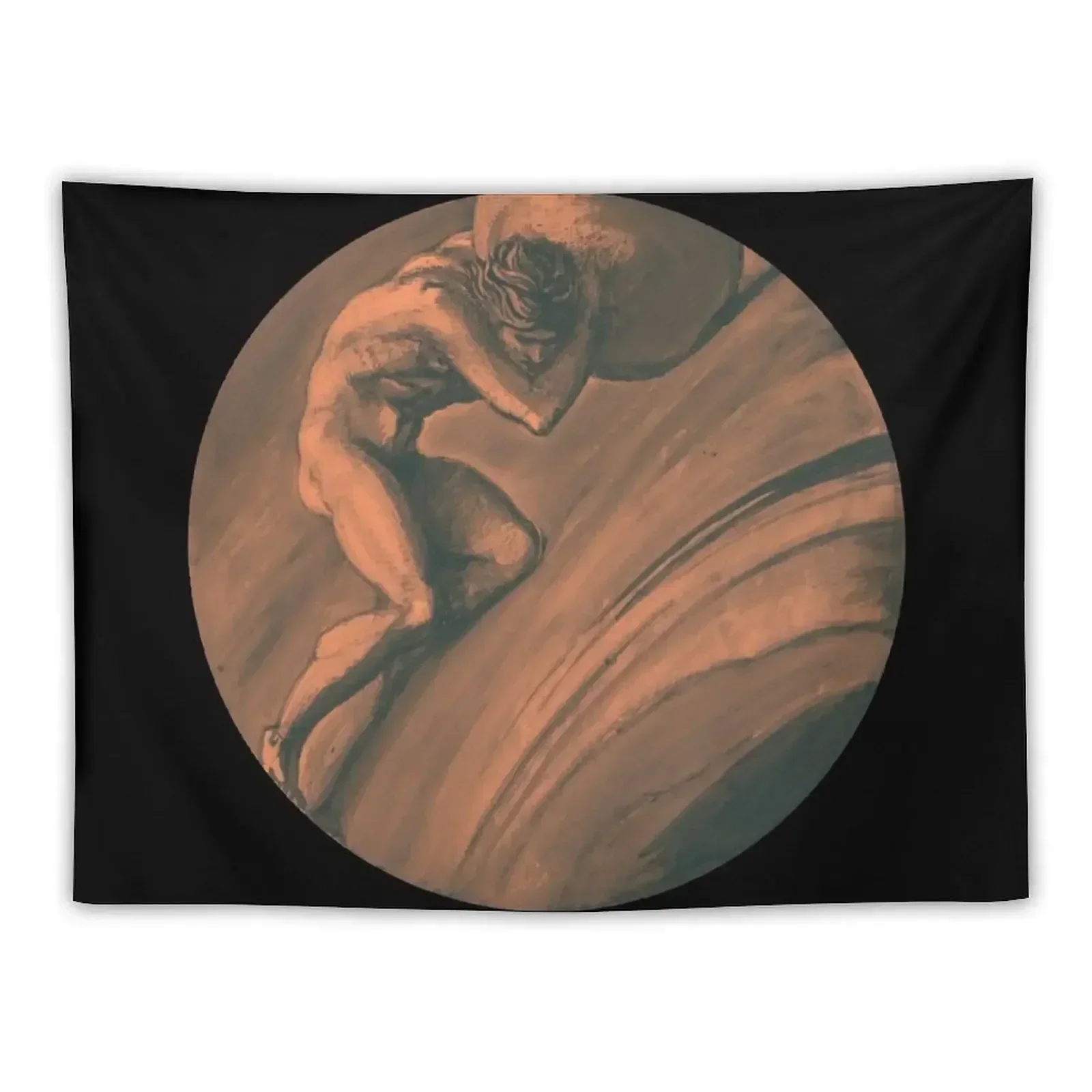 

Sisyphus Tapestry Room Aesthetic Decoration Room Tapestry