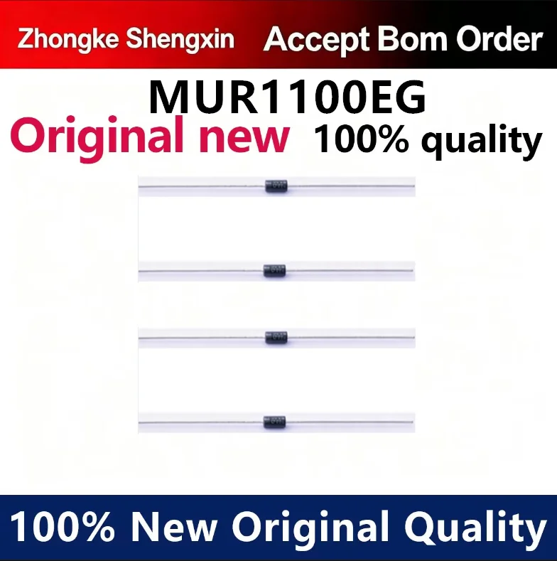 （5pcs-10pcs）Brand new original MUR1100E DO-41 direct insertion 1A/1000V fast recovery diode