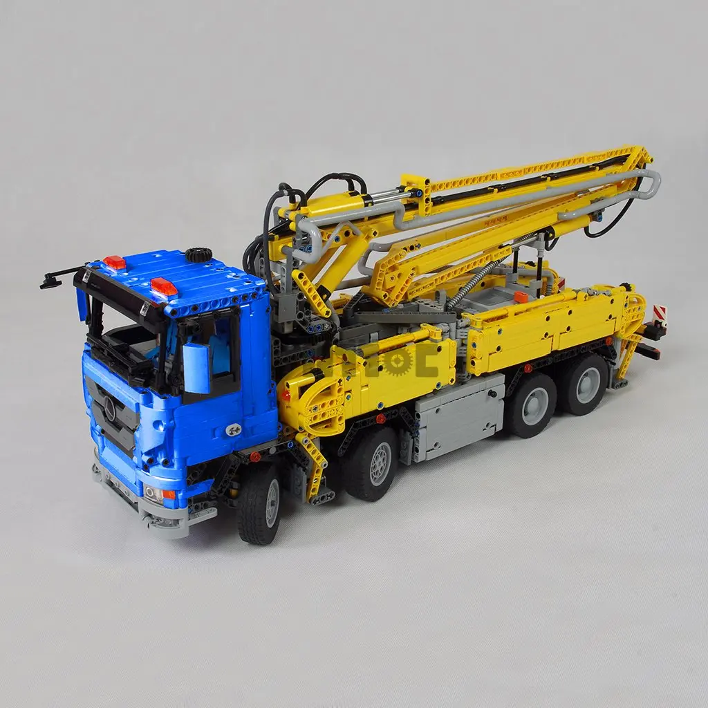 Moc-29716 Beton injektion LKW 4120 stücke elektronische Zeichnung Spleißen Bausteine