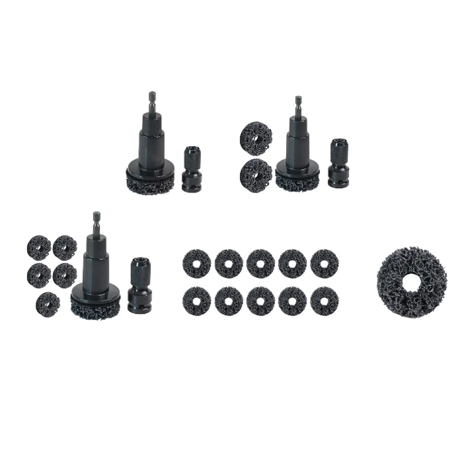 Rust Removal Wheel Hub Tool Multipurpose Electric Drill Cleaning Tool Sturdy Wheel Hub Care Accessory for Automobile Truck