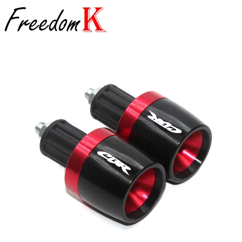 For CBR650F CBR1000RR CBR650R CBR600RR CBR500R CBR250R CBR1000XX Motorcycle 22MM Handlebar Grips Handle Bar Cap End Plugs