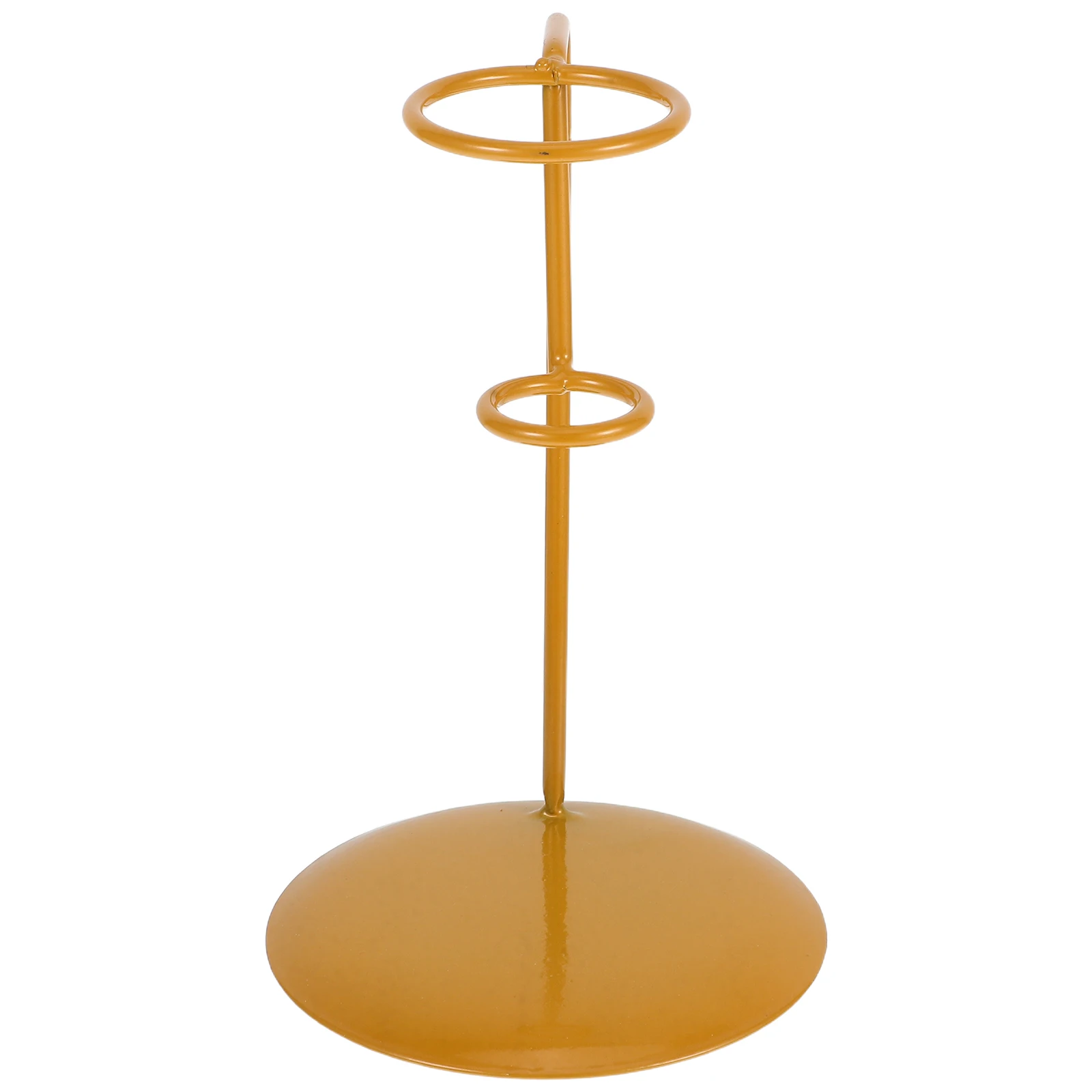 

Wrought Iron Cone Stand Cotton Candy Tray Showcase Crisp Tube Holder Baking Cream