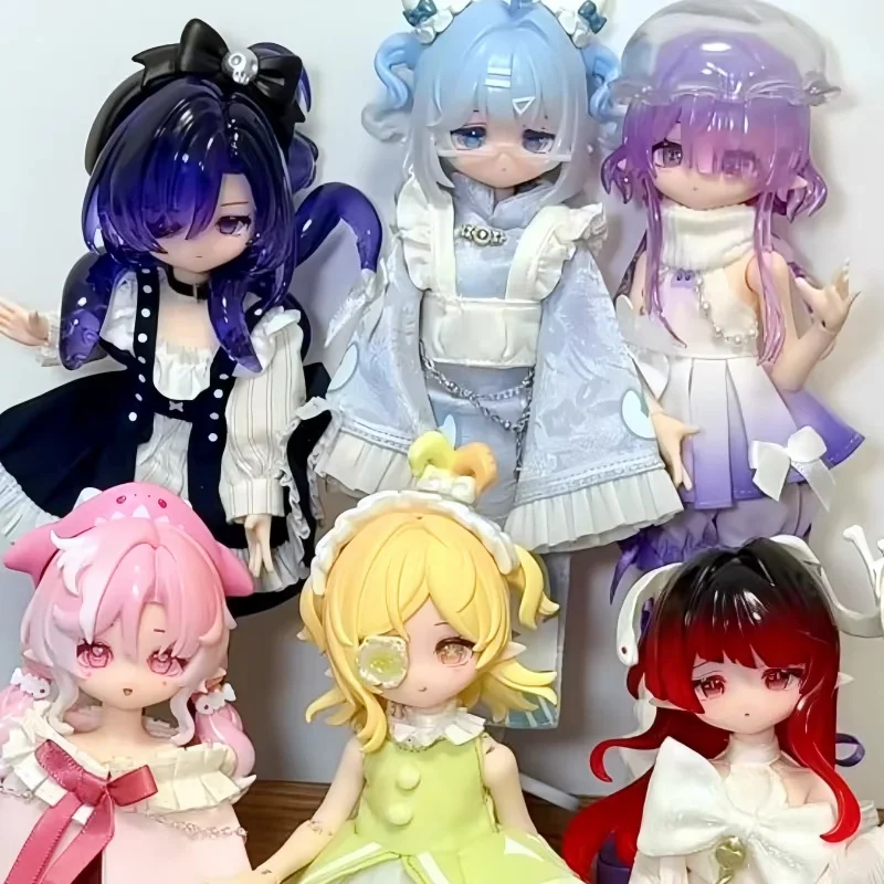 Genuino Come4free Minty 1/8 Bjd Mi Tian Ocean Gemstone Series figura de acción articulada modelo juguete coleccionable caja ciega regalo