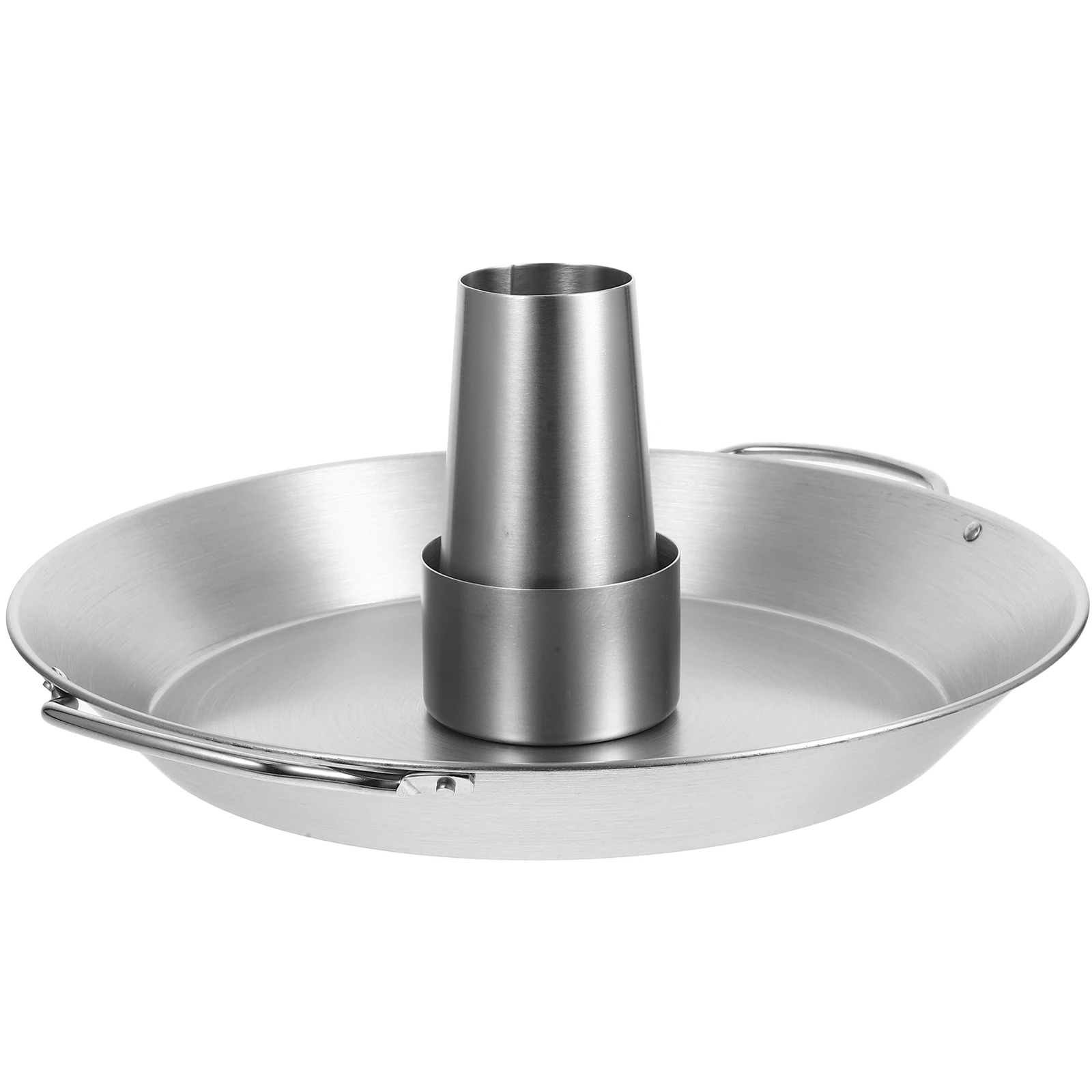 

Stainless Steel Roaster Pan Grilled Chicken Rack Legs Roasting Platter BBQ Tool Camping Turkey Grill Tray Easy Clean