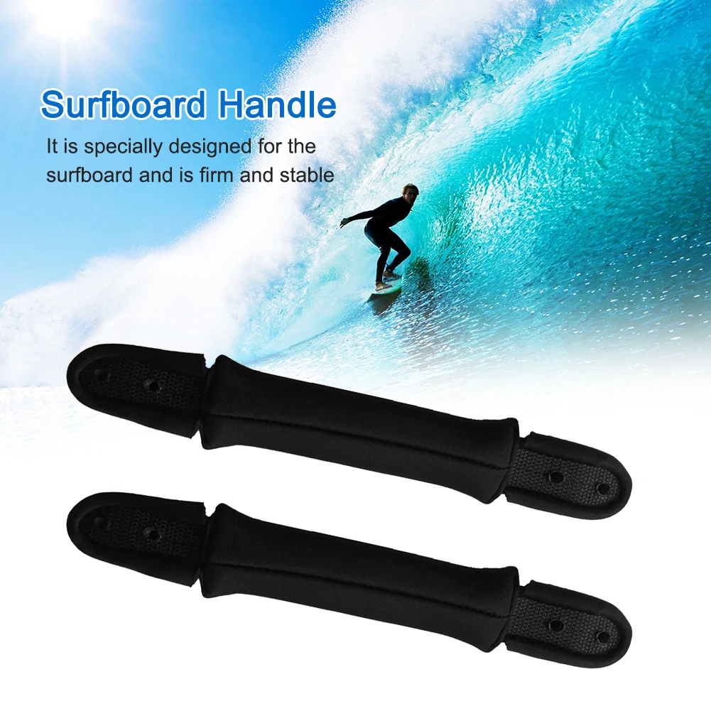 Lightweight Surfboard Handle Neoprene PU Soft Surfboard Handle Life Saving Sup Board Accessories for Surfer Use