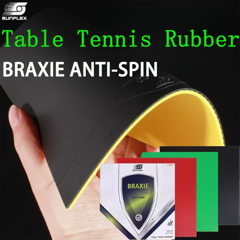 German Sunshine Anti-arc Table Tennis Rubber Sheet Sunshine Monster De-energizing Energy Absorption Sponge Ping Pong Thin Rubber