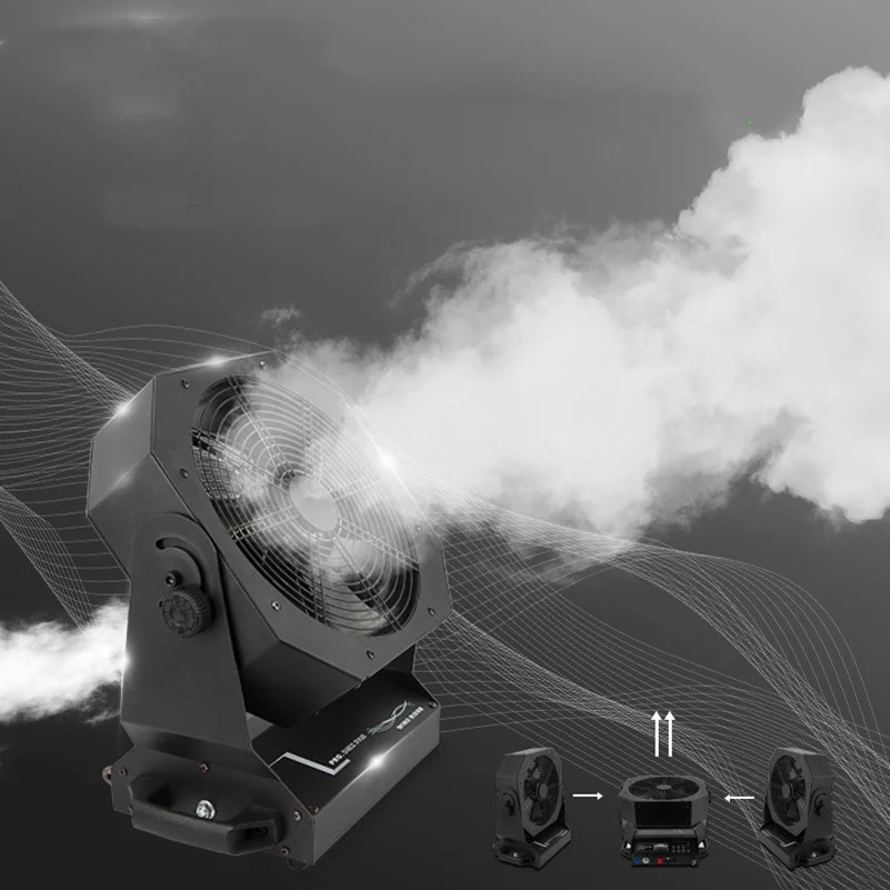 

DMX Fog Distribution Variable Speed Fan Style Stage Equipment System Club Stage Performance Event Stage Fan