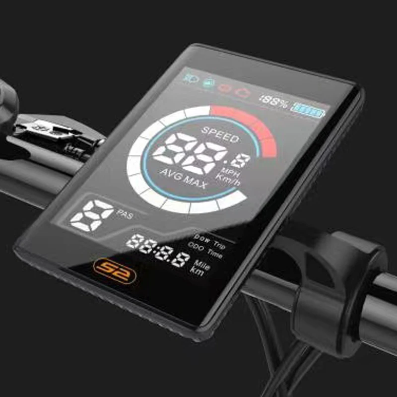 UK S2 Intelligent LCD Display for CMACEWHEEL Electric Bike